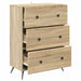 Dulap cu sertare Stejar Sonoma 66 x 34,5 x 90 cm Lemn prelucrat - WALTI WALTI
