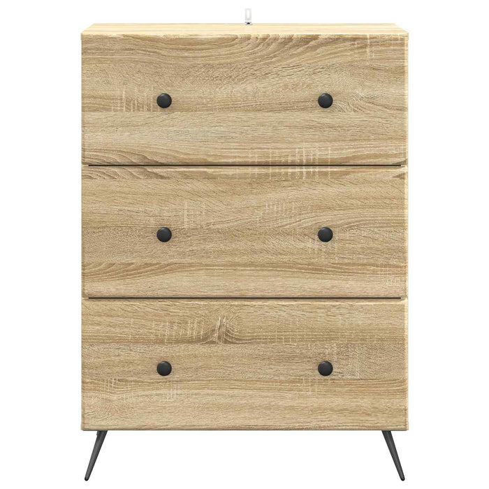 Dulap cu sertare Stejar Sonoma 66 x 34,5 x 90 cm Lemn prelucrat - WALTI WALTI