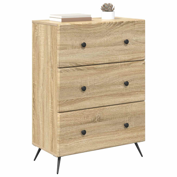 Dulap cu sertare Stejar Sonoma 66 x 34,5 x 90 cm Lemn prelucrat - WALTI WALTI
