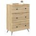 Dulap cu sertare Stejar Sonoma 66 x 34,5 x 90 cm Lemn prelucrat - WALTI WALTI