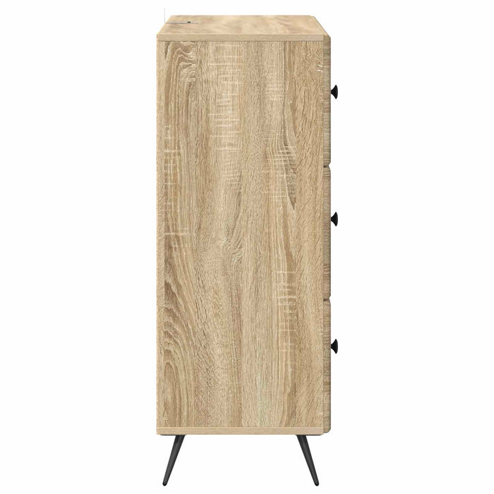 Dulap cu sertare Stejar Sonoma 66 x 34,5 x 90 cm Lemn prelucrat - WALTI WALTI