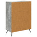 Dulap cu sertare Gri Beton 66 x 34,5 x 90 cm Lemn prelucrat - WALTI WALTI