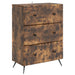 Dulap cu sertare Stejar fumuriu 66 x 34,5 x 90 cm - WALTI WALTI