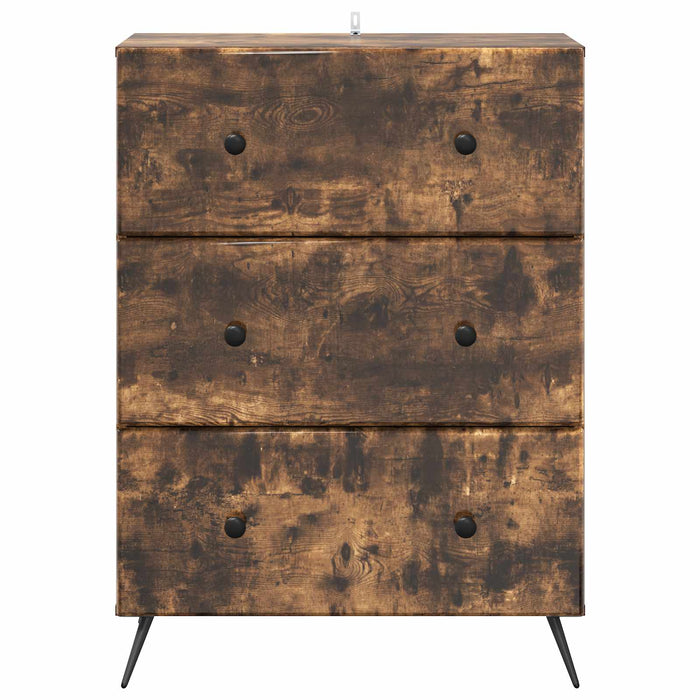 Dulap cu sertare Stejar fumuriu 66 x 34,5 x 90 cm - WALTI WALTI