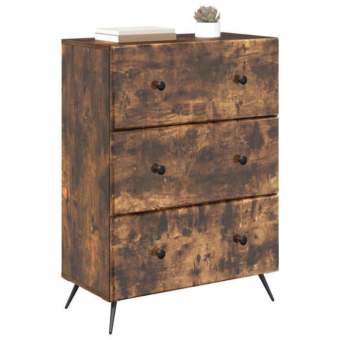 Dulap cu sertare Stejar fumuriu 66 x 34,5 x 90 cm - WALTI WALTI