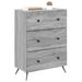Dulap cu sertare Sonoma gri 66 x 34,5 x 90 cm Lemn prelucrat - WALTI WALTI