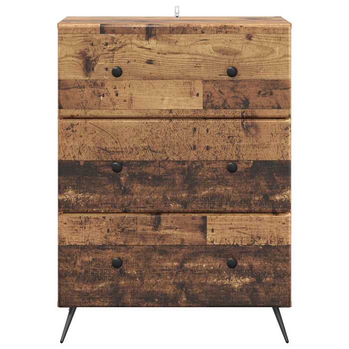Dulap cu sertare Lemn vechi 66 x 34,5 x 90 cm Lemn prelucrat - WALTI WALTI