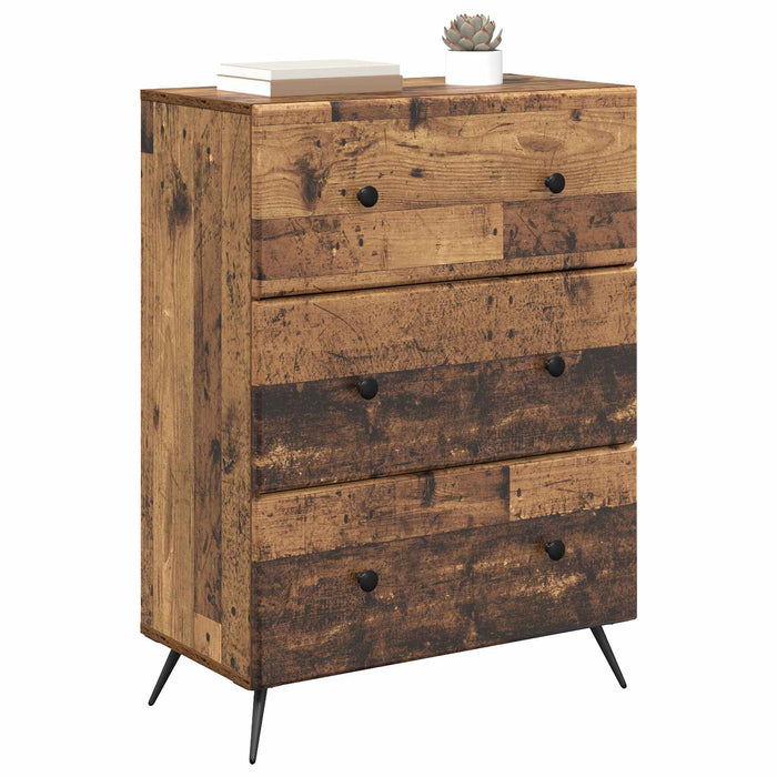 Dulap cu sertare Lemn vechi 66 x 34,5 x 90 cm Lemn prelucrat - WALTI WALTI