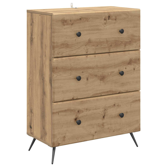 Dulap cu sertare Stejar Artizanal 66 x 34,5 x 90 cm - WALTI WALTI