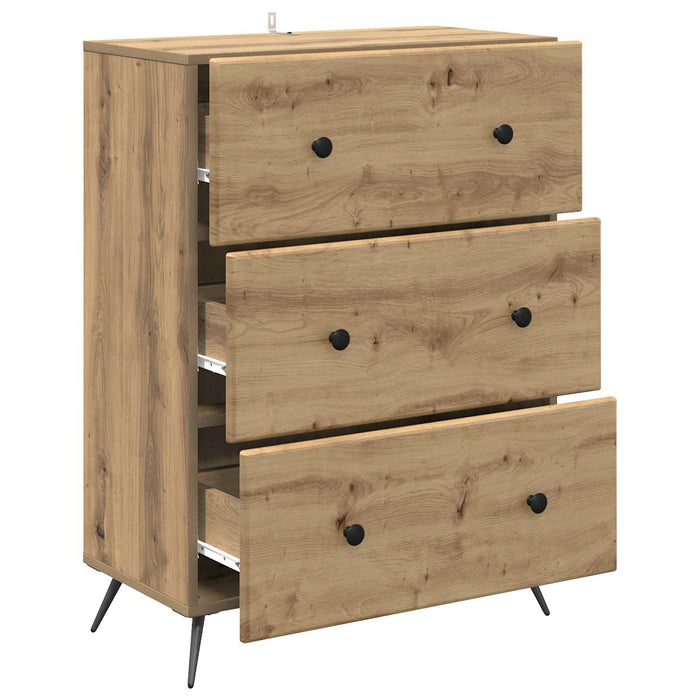 Dulap cu sertare Stejar Artizanal 66 x 34,5 x 90 cm - WALTI WALTI