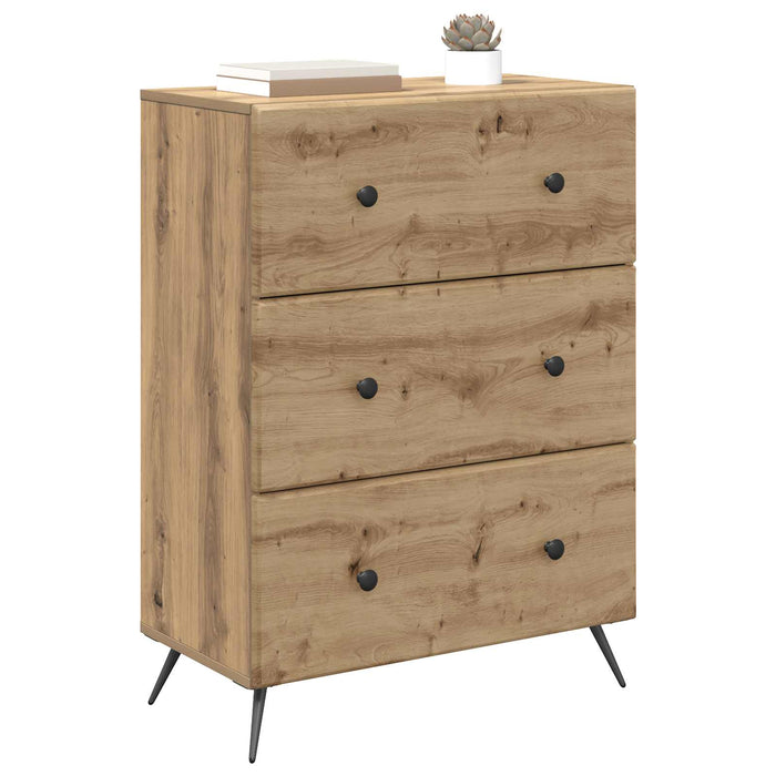 Dulap cu sertare Stejar Artizanal 66 x 34,5 x 90 cm - WALTI WALTI