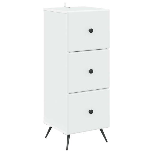 Dulap cu sertare Alb 33 x 34,5 x 90 cm Lemn prelucrat - WALTI WALTI