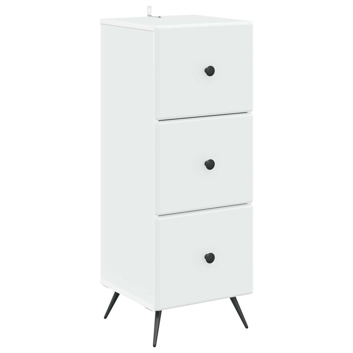 Dulap cu sertare Alb 33 x 34,5 x 90 cm Lemn prelucrat WALTI