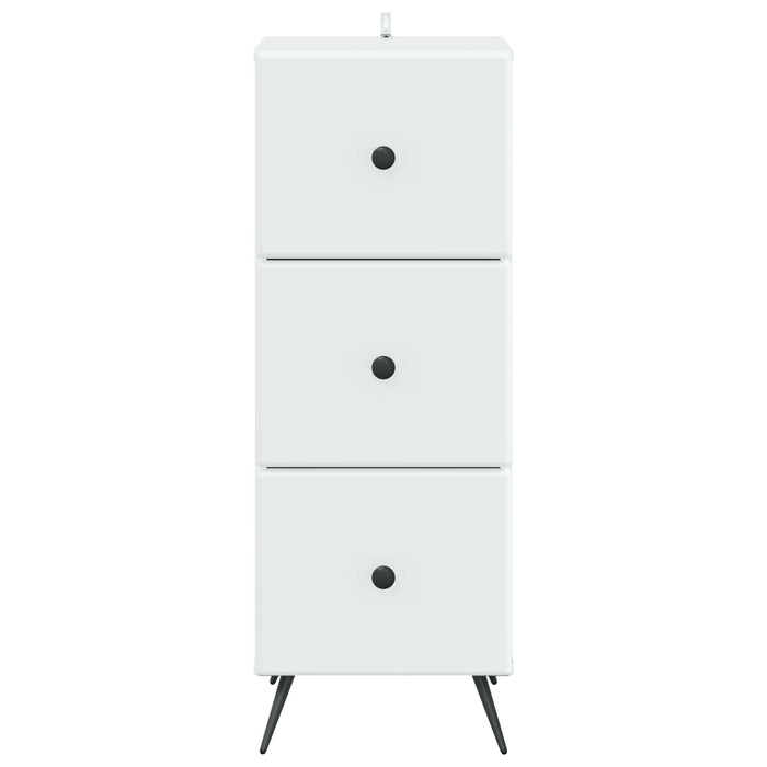 Dulap cu sertare Alb 33 x 34,5 x 90 cm Lemn prelucrat WALTI