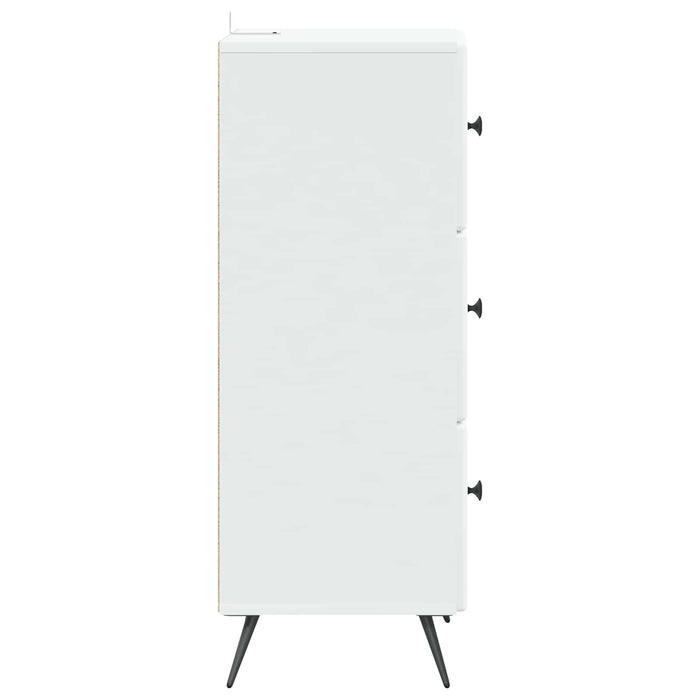 Dulap cu sertare Alb 33 x 34,5 x 90 cm Lemn prelucrat WALTI