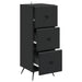Dulap cu sertare Negru 33 x 34,5 x 90 cm Lemn prelucrat - WALTI WALTI
