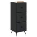Dulap cu sertare Negru 33 x 34,5 x 90 cm Lemn prelucrat - WALTI WALTI