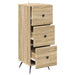 Dulap cu sertare Stejar Sonoma 33 x 34,5 x 90 cm Lemn prelucrat - WALTI WALTI