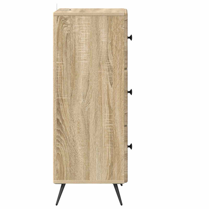 Dulap cu sertare Stejar Sonoma 33 x 34,5 x 90 cm Lemn prelucrat - WALTI WALTI