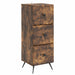 Dulap cu sertare Stejar fumuriu 33 x 34,5 x 90 cm - WALTI WALTI