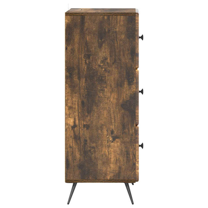 Dulap cu sertare Stejar fumuriu 33 x 34,5 x 90 cm - WALTI WALTI