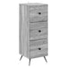 Dulap cu sertare Sonoma gri 33 x 34,5 x 90 cm Lemn prelucrat - WALTI WALTI