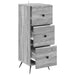 Dulap cu sertare Sonoma gri 33 x 34,5 x 90 cm Lemn prelucrat - WALTI WALTI