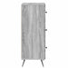 Dulap cu sertare Sonoma gri 33 x 34,5 x 90 cm Lemn prelucrat - WALTI WALTI