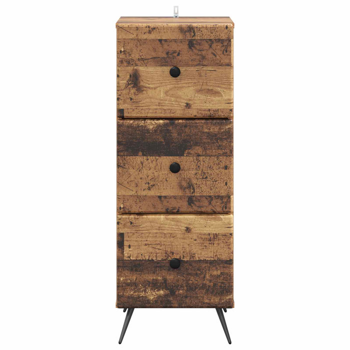 Dulap cu sertare Lemn vechi 33 x 34,5 x 90 cm Lemn prelucrat - WALTI WALTI
