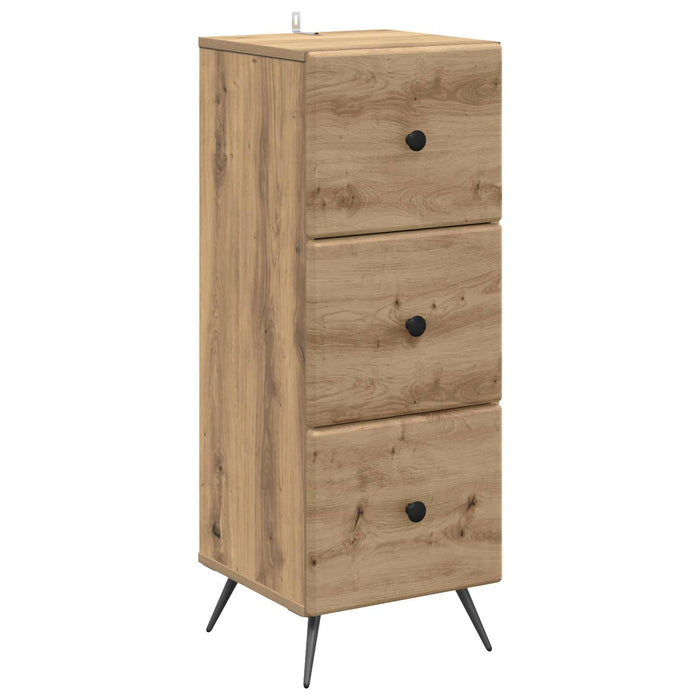 Dulap cu sertare Stejar Artizanal 33 x 34,5 x 90 cm - WALTI WALTI
