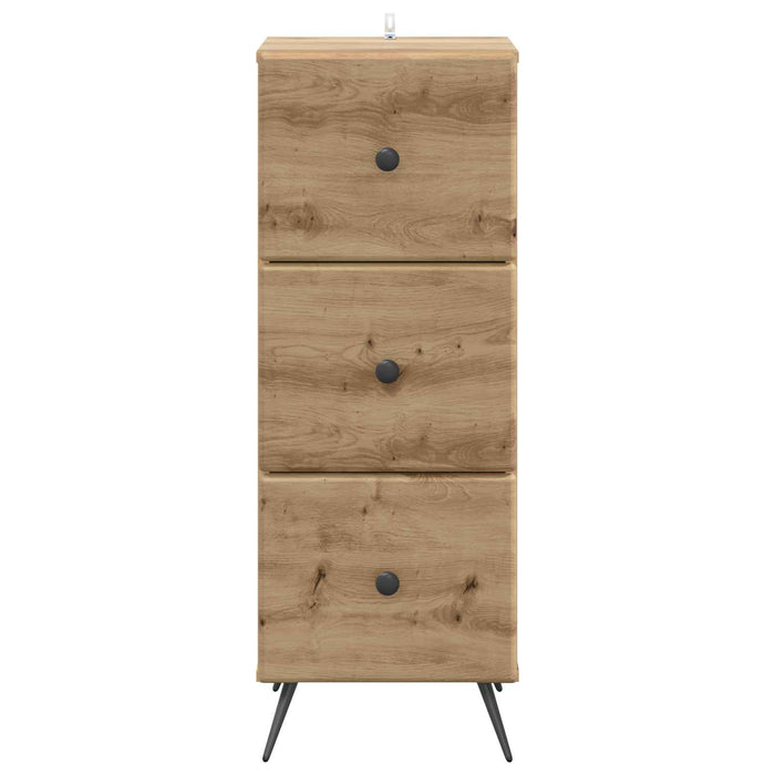 Dulap cu sertare Stejar Artizanal 33 x 34,5 x 90 cm - WALTI WALTI