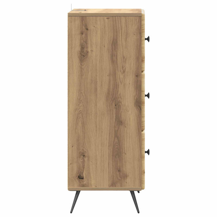 Dulap cu sertare Stejar Artizanal 33 x 34,5 x 90 cm - WALTI WALTI