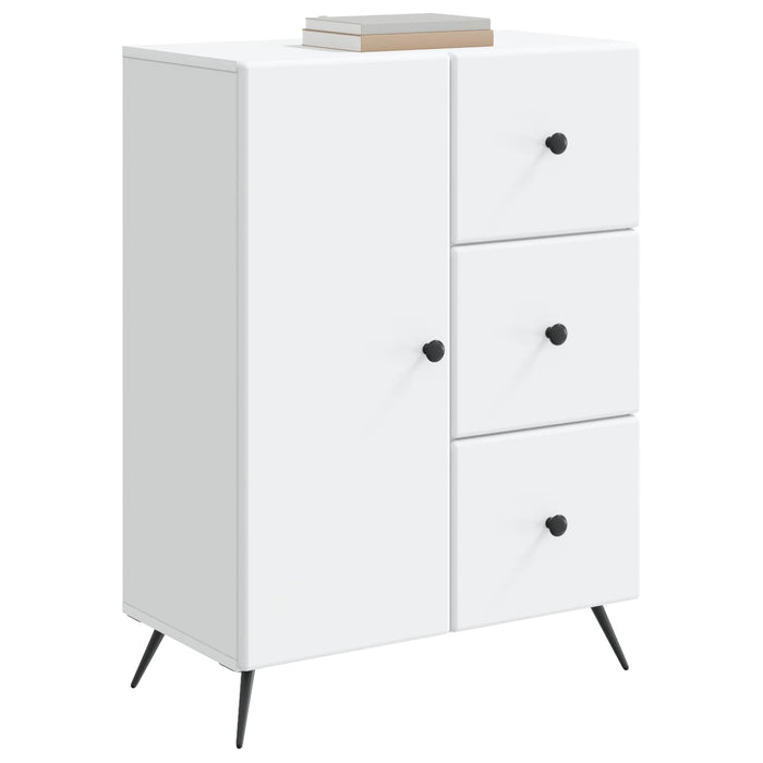 Bufet cu sertar Alb 66 x 34,5 x 90 cm Lemn prelucrat - WALTI WALTI