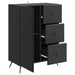 Bufet cu sertar Negru 66 x 34,5 x 90 cm Lemn prelucrat - WALTI WALTI