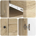 Bufet cu sertar Stejar Sonoma 66 x 34,5 x 90 cm Lemn prelucrat - WALTI WALTI
