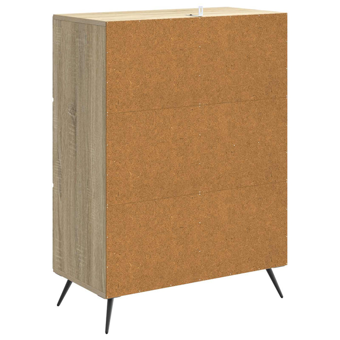 Bufet cu sertar Stejar Sonoma 66 x 34,5 x 90 cm Lemn prelucrat - WALTI WALTI
