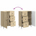 Bufet cu sertar Stejar Sonoma 66 x 34,5 x 90 cm Lemn prelucrat - WALTI WALTI