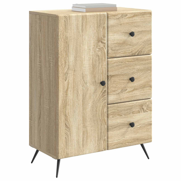 Bufet cu sertar Stejar Sonoma 66 x 34,5 x 90 cm Lemn prelucrat - WALTI WALTI