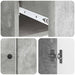Bufet cu sertar Gri Beton 66 x 34,5 x 90 cm Lemn prelucrat - WALTI WALTI