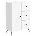 Bufet Alb foarte lucios 66 x 34,5 x 90 cm Lemn prelucrat - WALTI WALTI