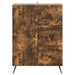 Bufet cu sertar Stejar fumuriu 66 x 34,5 x 90 cm Lemn prelucrat - WALTI WALTI