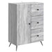 Bufet cu sertar Sonoma gri 66 x 34,5 x 90 cm Lemn prelucrat - WALTI WALTI