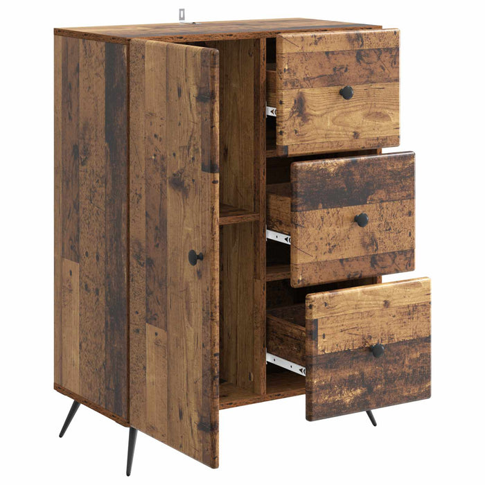 Bufet cu sertar Lemn vechi 66 x 34,5 x 90 cm Lemn prelucrat - WALTI WALTI