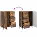 Bufet cu sertar Lemn vechi 66 x 34,5 x 90 cm Lemn prelucrat - WALTI WALTI