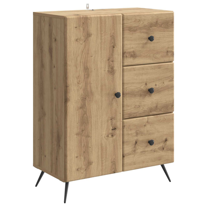 Bufet Stejar Artizanal 66 x 34,5 x 90 cm Lemn prelucrat - WALTI WALTI
