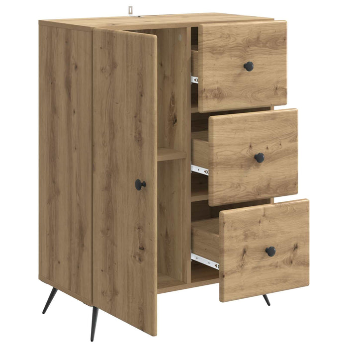 Bufet Stejar Artizanal 66 x 34,5 x 90 cm Lemn prelucrat - WALTI WALTI