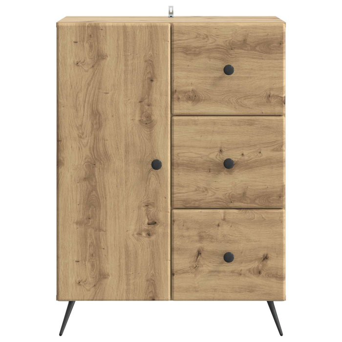 Bufet Stejar Artizanal 66 x 34,5 x 90 cm Lemn prelucrat - WALTI WALTI