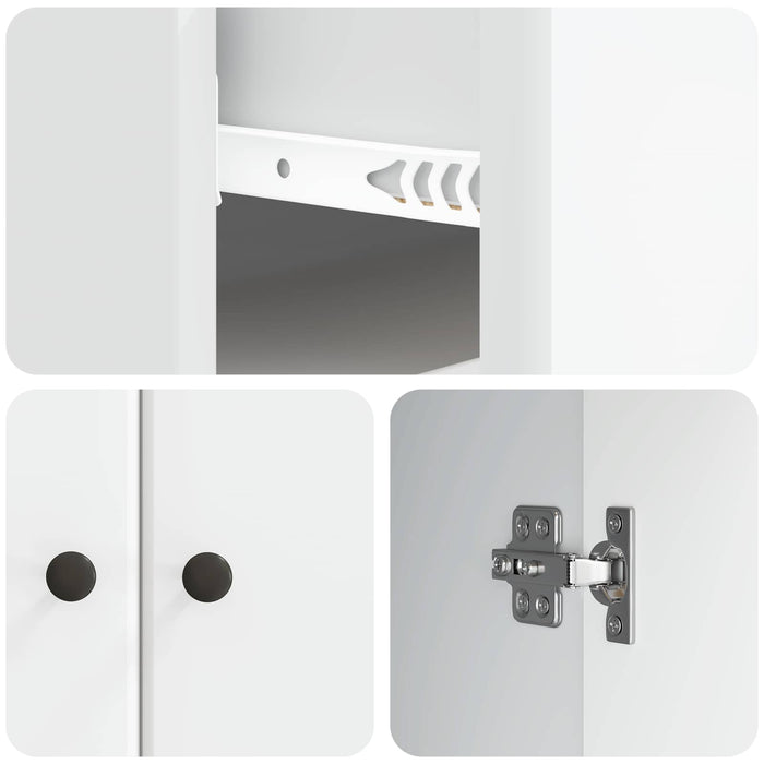 Bufet cu sertar Alb 66 x 34,5 x 90 cm Lemn prelucrat - WALTI WALTI