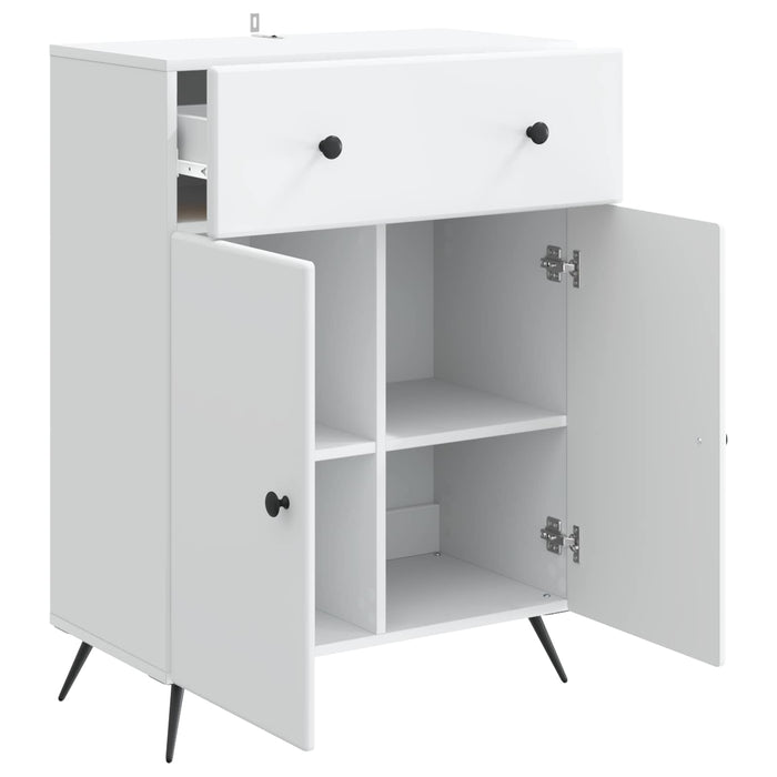Bufet cu sertar Alb 66 x 34,5 x 90 cm Lemn prelucrat - WALTI WALTI