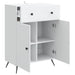 Bufet cu sertar Alb 66 x 34,5 x 90 cm Lemn prelucrat - WALTI WALTI
